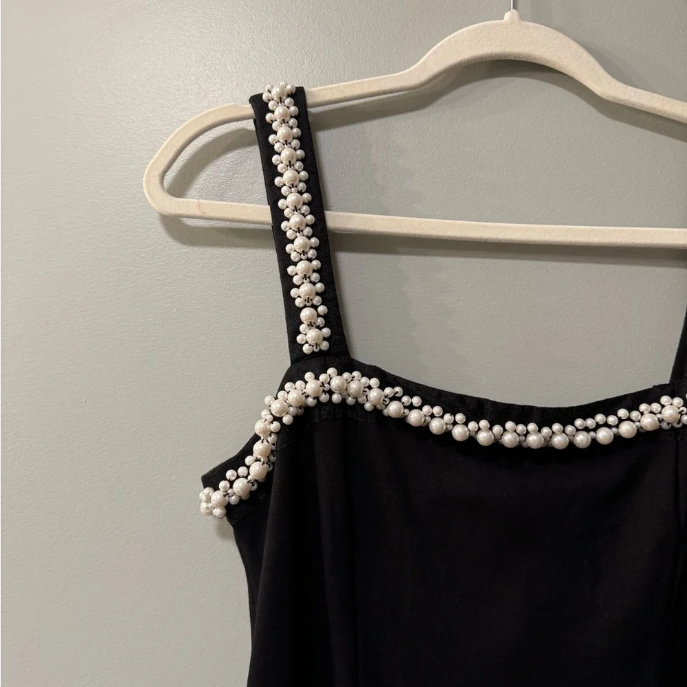 FINESSE BLACK MINI DRESS - Picture 2 of 6